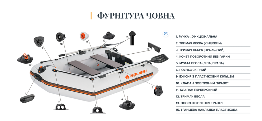 Човен “КОЛІБРІ” КМ-330 + Airdeck